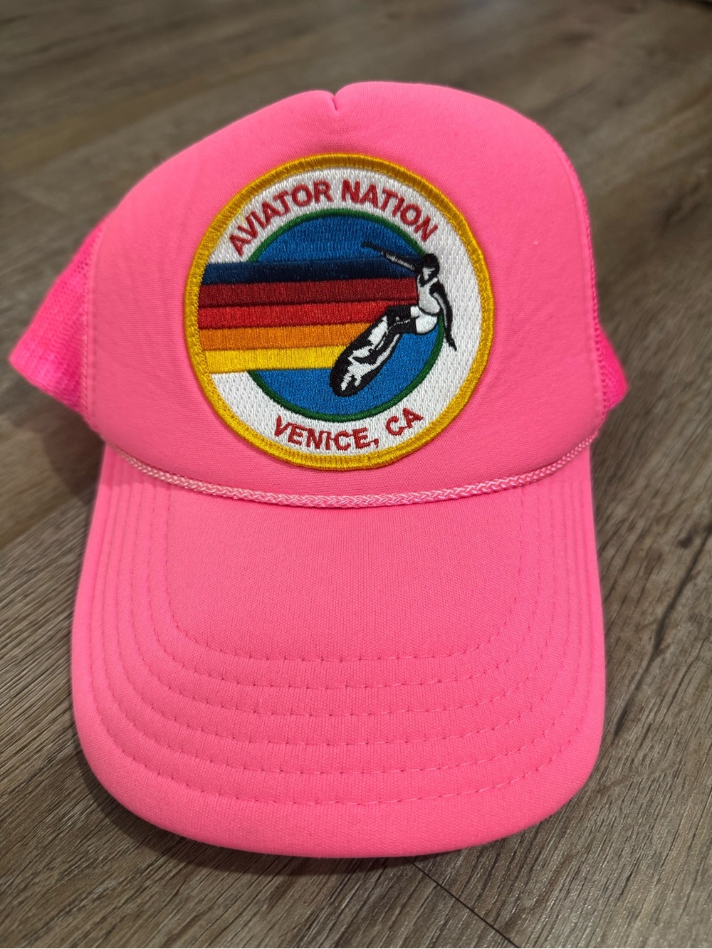 Aviator Nation Neon Pink cap